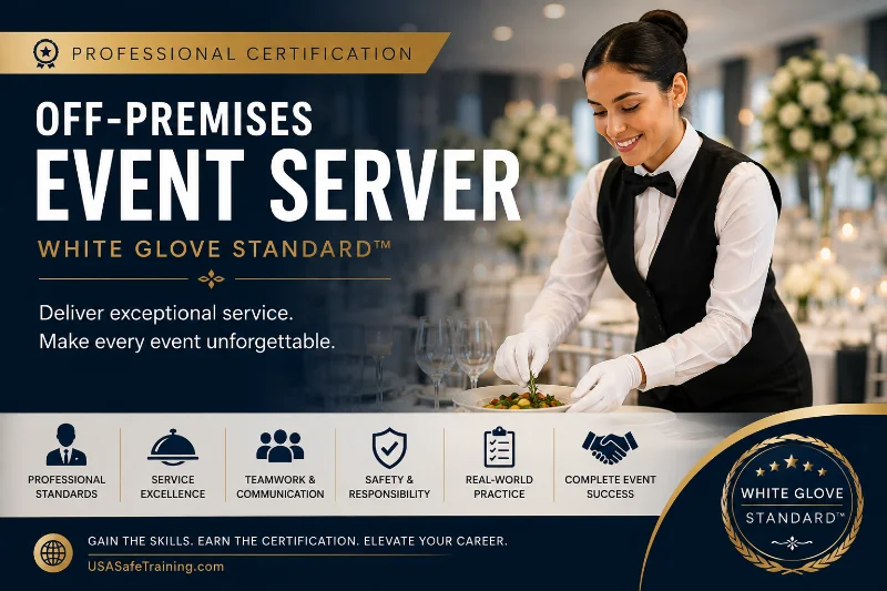 White Glove Off-Premises Event Server Certification