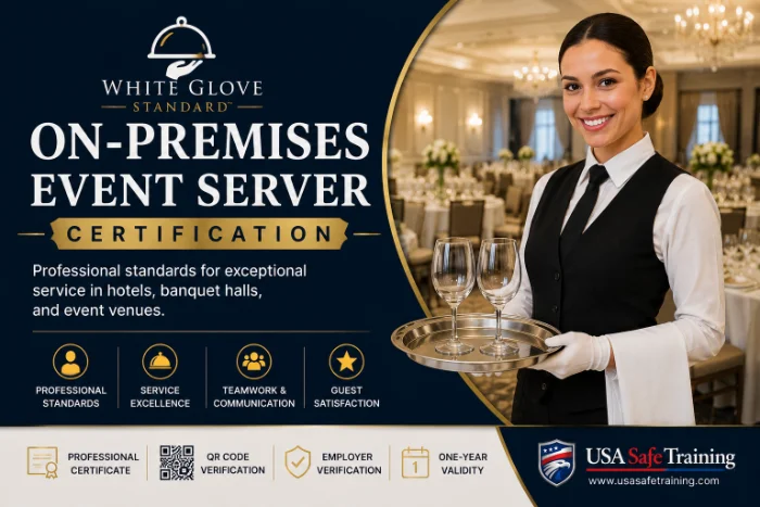 White Glove On-Premises Event Server Certification